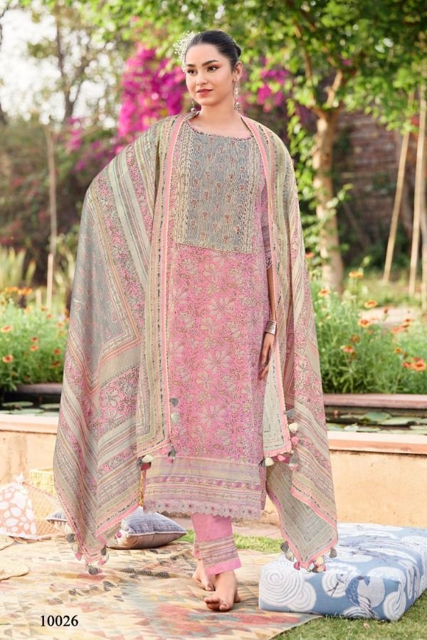 Jay Vijay Prints Bahaar Cotton Unstitched Salwar Suit 10026