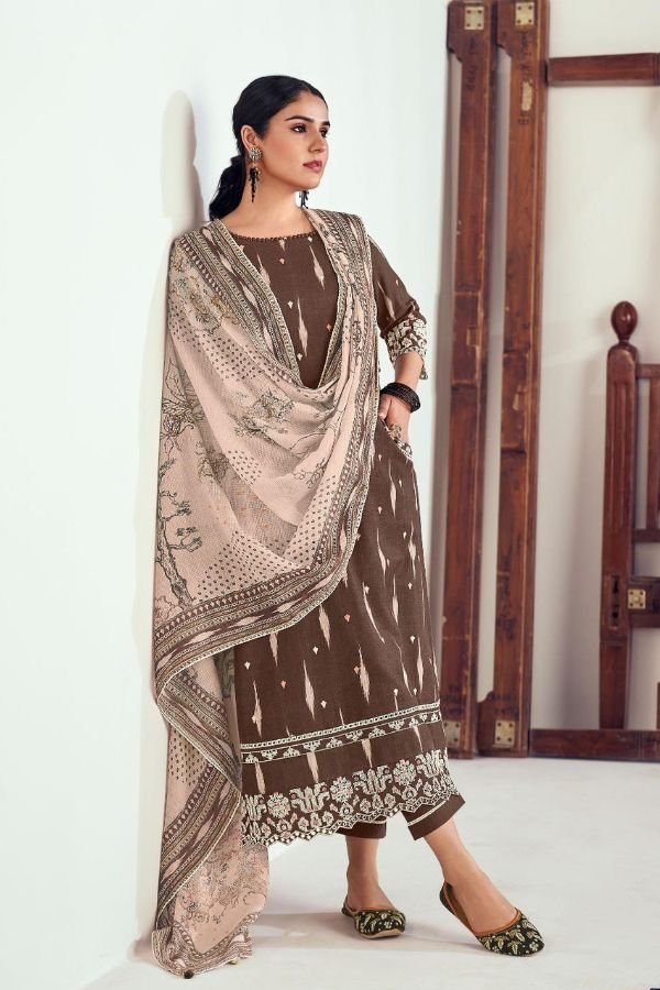 Jay Vijay Prints Iksha Cotton Unstitched Salwar Suit 9911