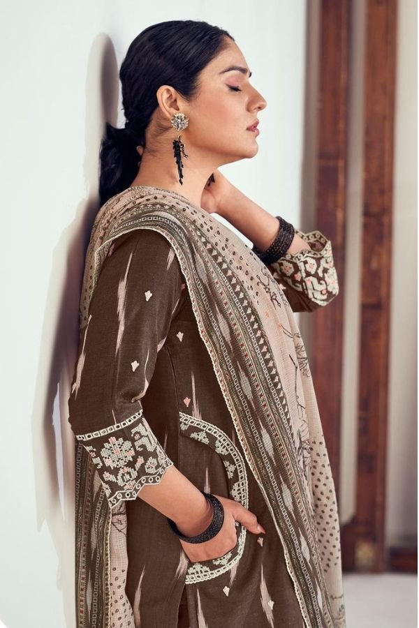 Jay Vijay Prints Iksha Cotton Unstitched Salwar Suit 9911