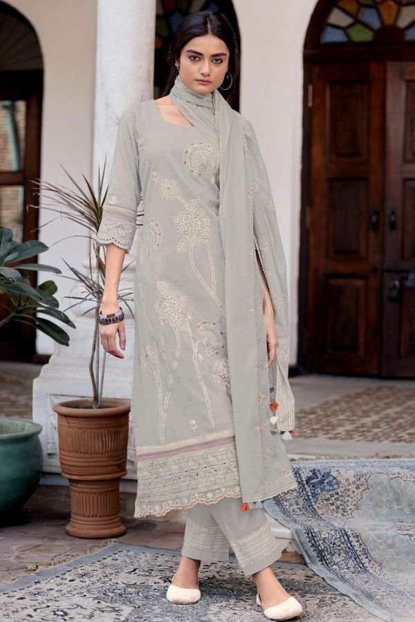 Jay Vijay Prints Karom Cotton Unstitched Salwar Suit 9703