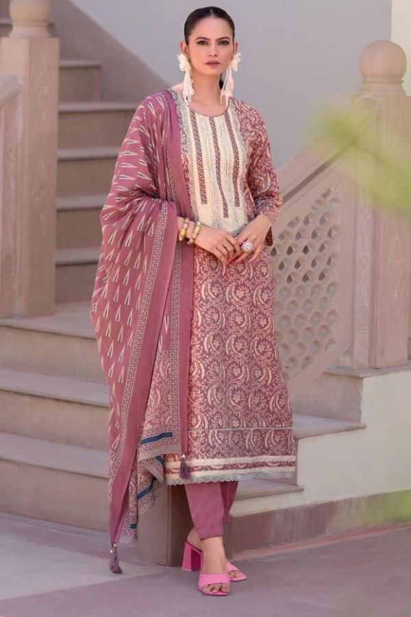 Kaavish Trends Noreen Lawn Cotton Printed Salwar Suit 1461