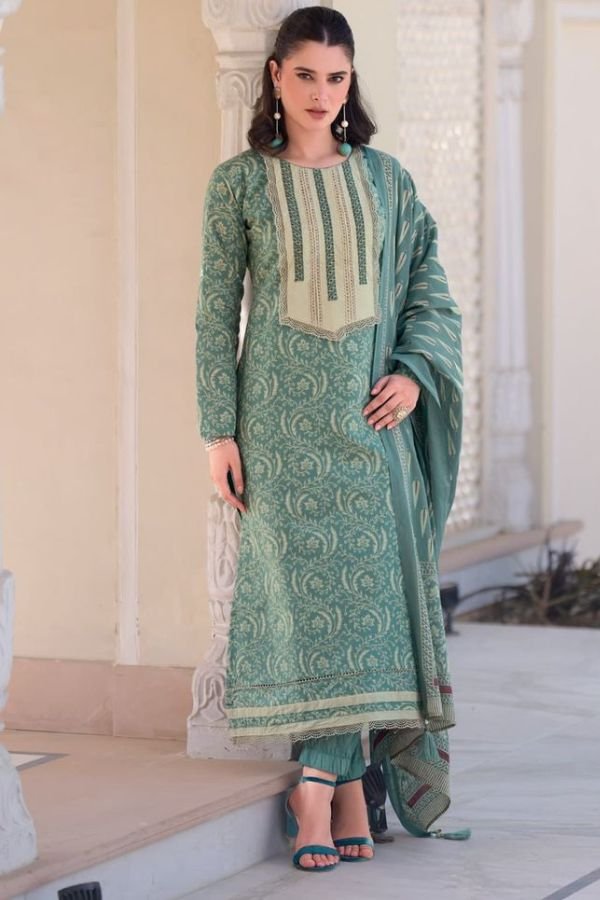 Kaavish Trends Noreen Lawn Cotton Printed Salwar Suit 1464
