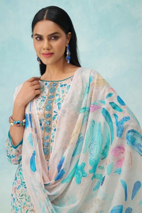Kesar Karachi Rishta Cotton Printed Salwar Suit 2001