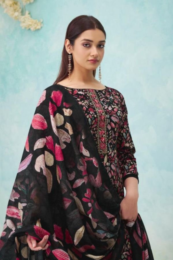 Kesar Karachi Rishta Cotton Printed Salwar Suit 2002