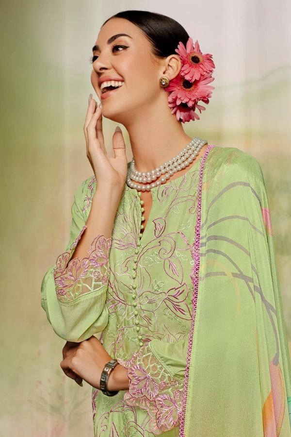 Kimora Fashion Mariyam Muslin Unstitched Ladies Suit 9616