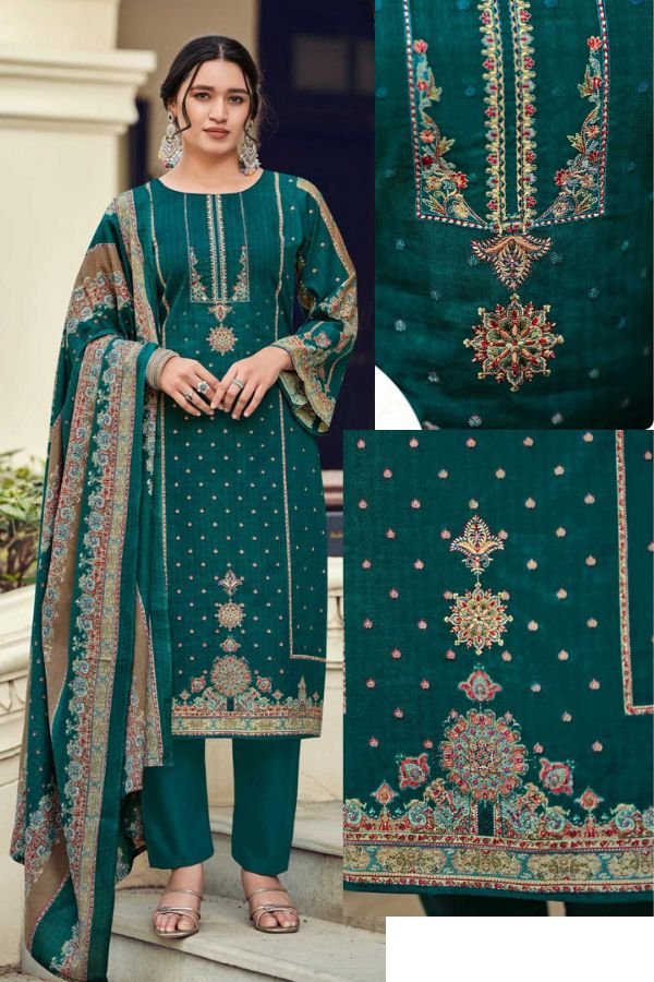 Mumtaz Arts Paradise Cotton ladies Unstitched Suit 103