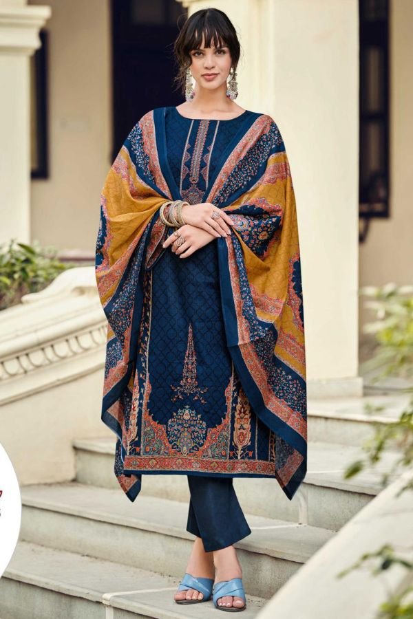 Mumtaz Arts Paradise Cotton ladies Unstitched Suit 105