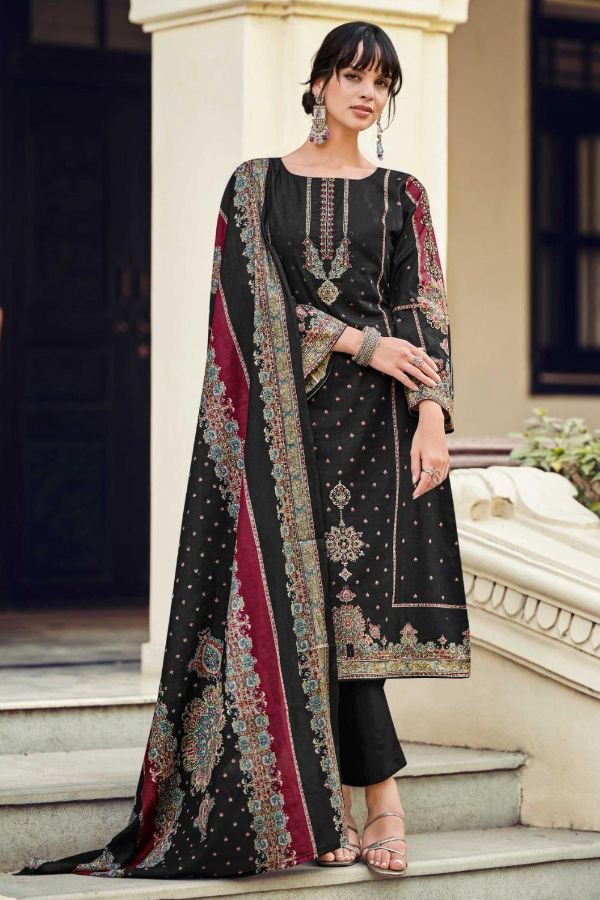 Mumtaz Arts Paradise Cotton ladies Unstitched Suit 106