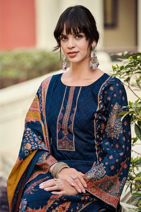Mumtaz Arts Paradise Cotton ladies Unstitched Suit 105