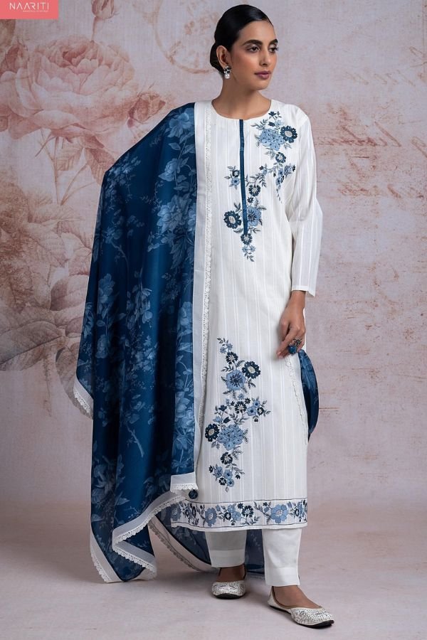Naariti Furla Cotton Embroidered Salwar Suit AGOG-02