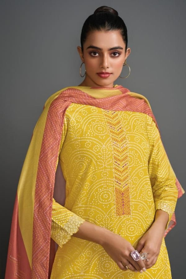 Omtex Glamour Gaze Lawn Cotton Printed Ladies Salwar Suit 7421-A