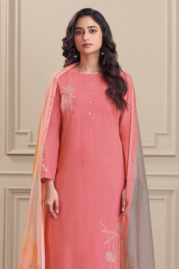 Omtex Khwaish Linen Cotton Ladies Salwar Suit 7201-A