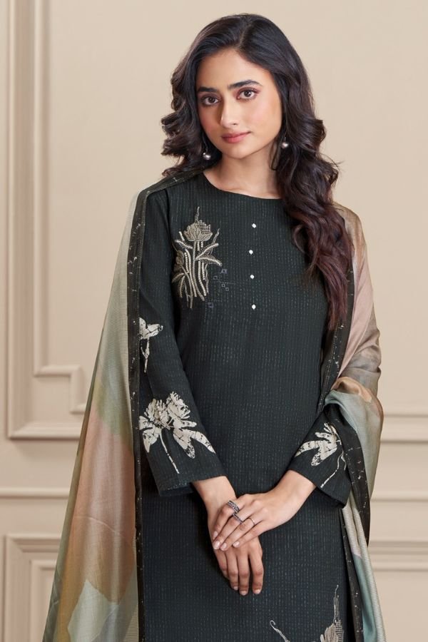 Omtex Khwaish Linen Cotton Ladies Salwar Suit 7201-D