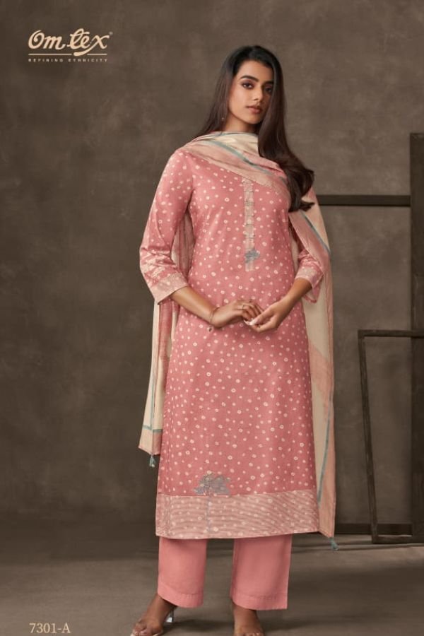 Omtex Mahima Lawn Cotton Printed Ladies Salwar Suit 7301-A