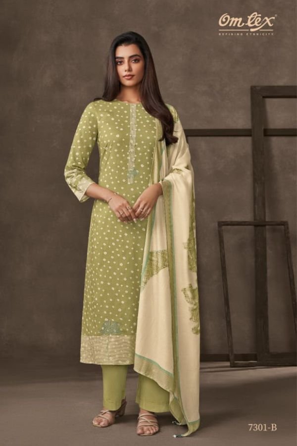 Omtex Mahima Lawn Cotton Printed Ladies Salwar Suit 7301-B