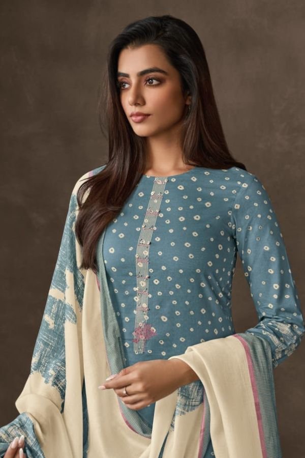 Omtex Mahima Lawn Cotton Printed Ladies Salwar Suit 7301-C