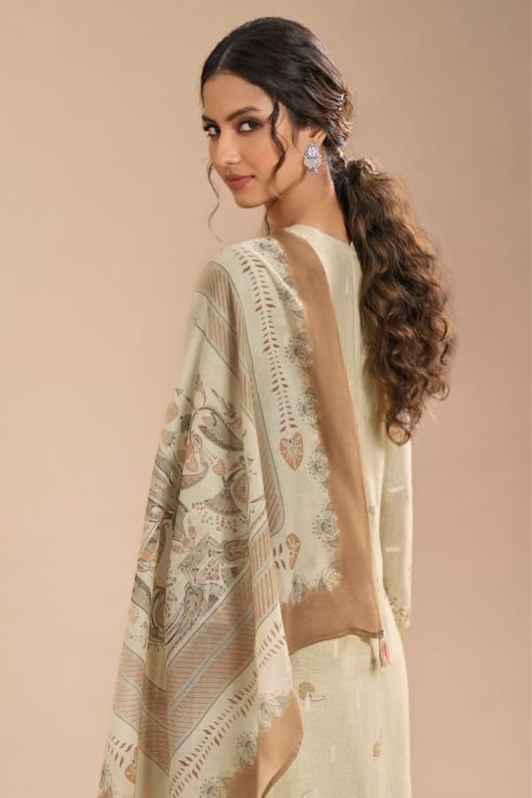Omtex Shireen Linen Printed Ladies Salwar Suit 7521-C