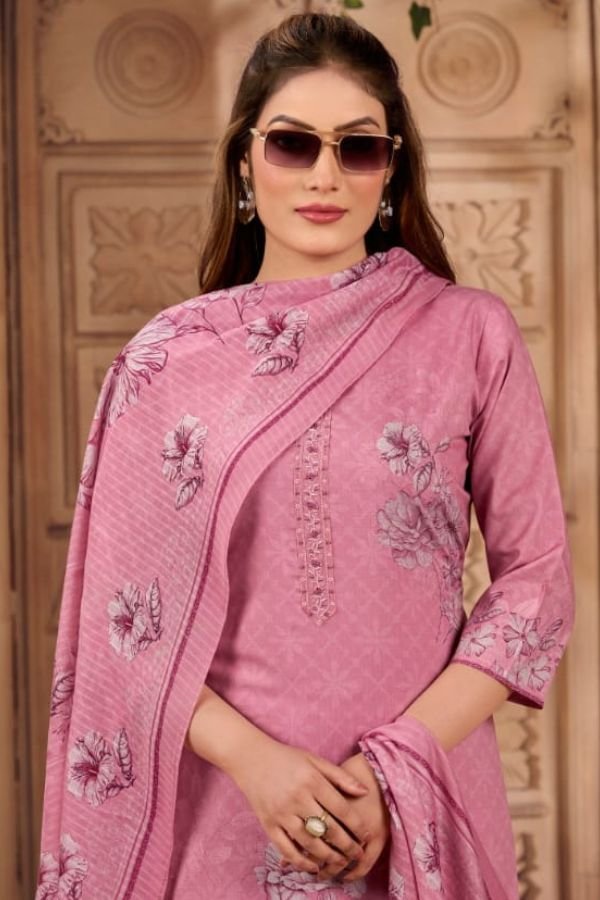 Rivaa Rashmika Cotton Printed Summer Salwar Suit 3784-A