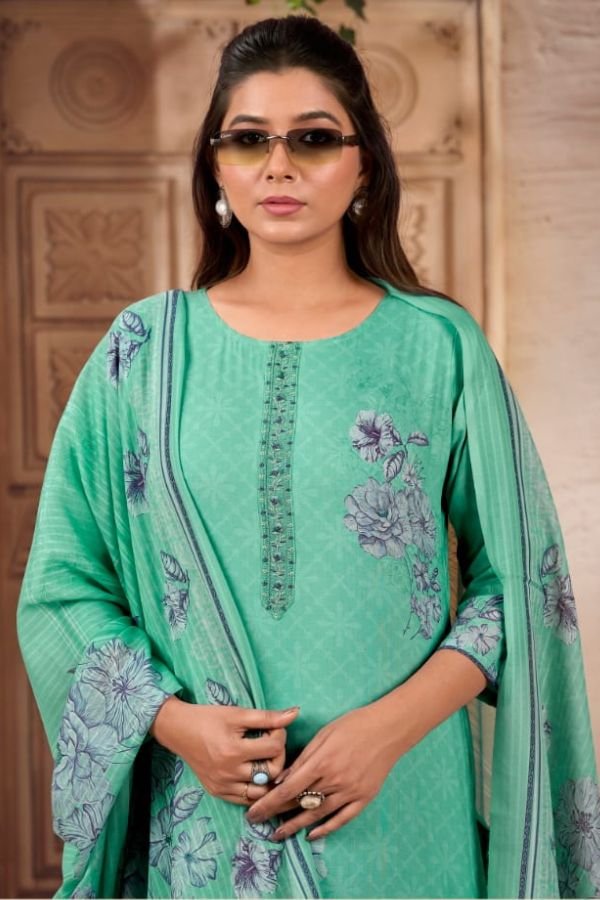 Rivaa Rashmika Cotton Printed Summer Salwar Suit 3784-B