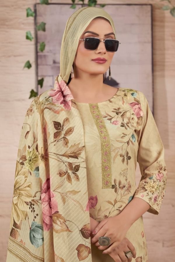 Rivaa Rashmika Cotton Printed Summer Salwar Suit 3785-A