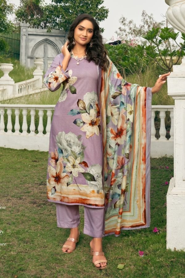 Rupali Fashion Flowerish Camric Ladies Salwar Suit 1501