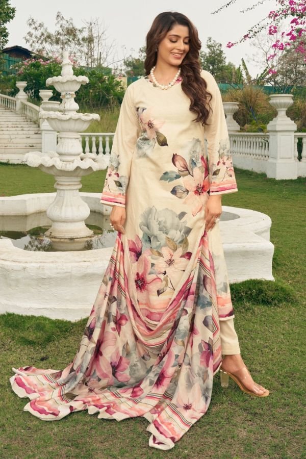 Rupali Fashion Flowerish Camric Ladies Salwar Suit 1503