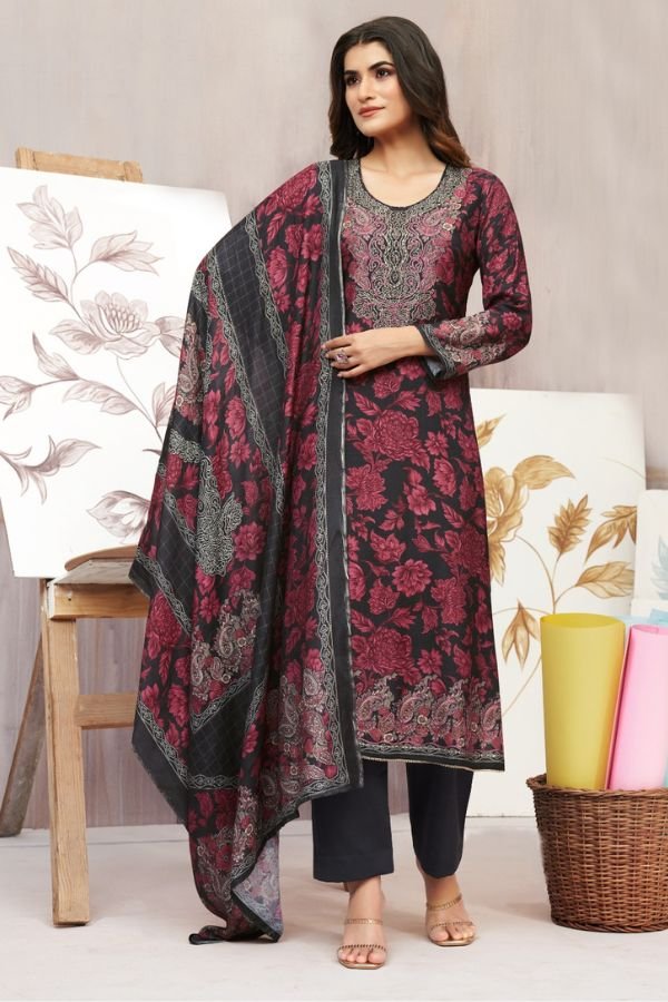 Rupali Fashion Gulnaaz Vol 3 Muslin Printed Salwar Suit 1503