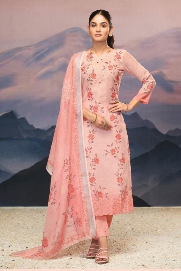 Sargam Prints Sanvi Linen Printed Ladies Salwar Suit 2656 D