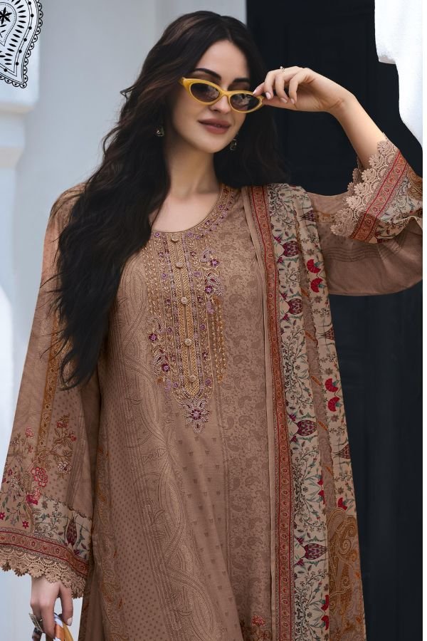 Varsha Fashions Golden Groom Muslin Salwar Suits GG-04