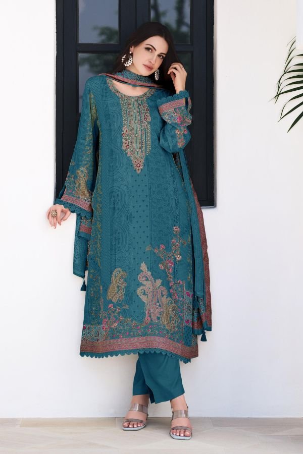 Varsha Fashions Golden Groom Muslin Salwar Suits GG-03