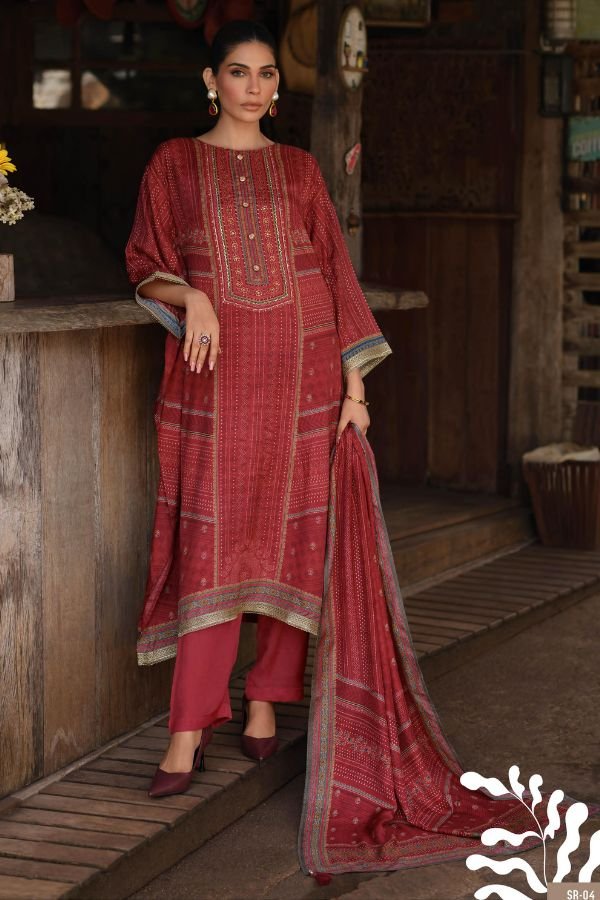 Varsha Fashions Shayrana Muslin Salwar Suits SR-04