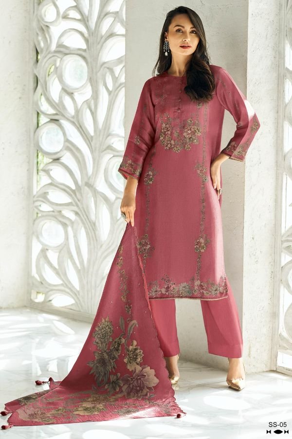 Varsha Fashions Shirish Muslin Salwar Suits SS-05