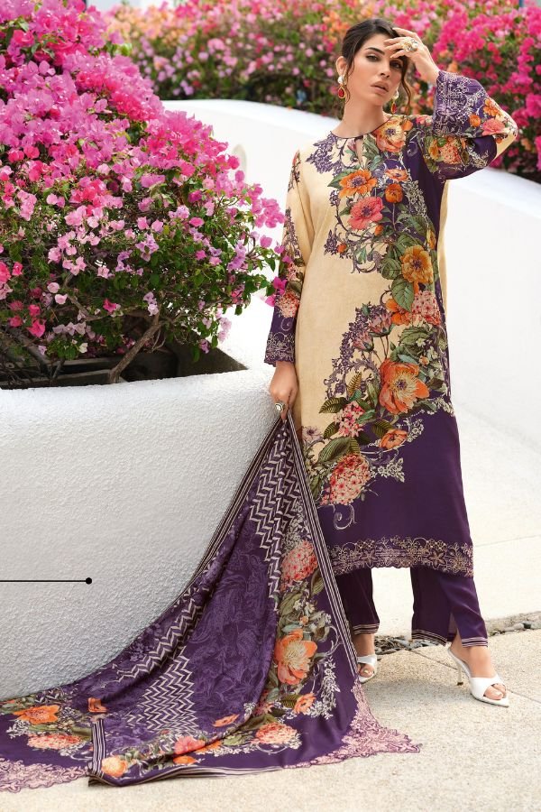 Varsha Fashions Tabeer Muslin Salwar Suits TB-02