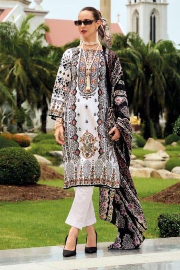 Belliza Designer Studio Naira Vol-108 Cotton Suit 1047-002