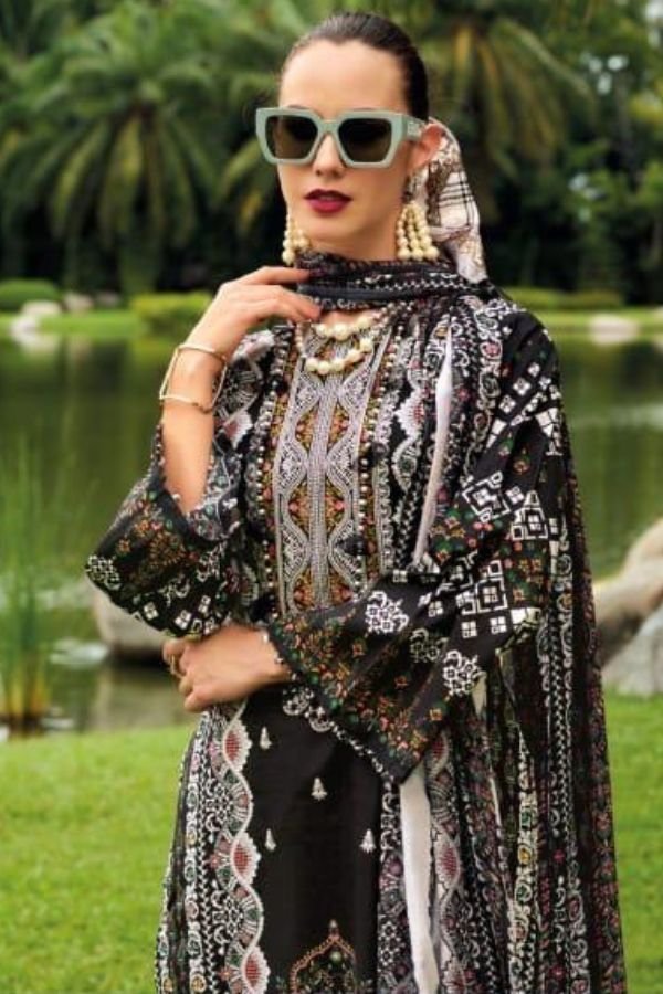 Belliza Designer Studio Naira Vol-108 Cotton Suit 1047-008