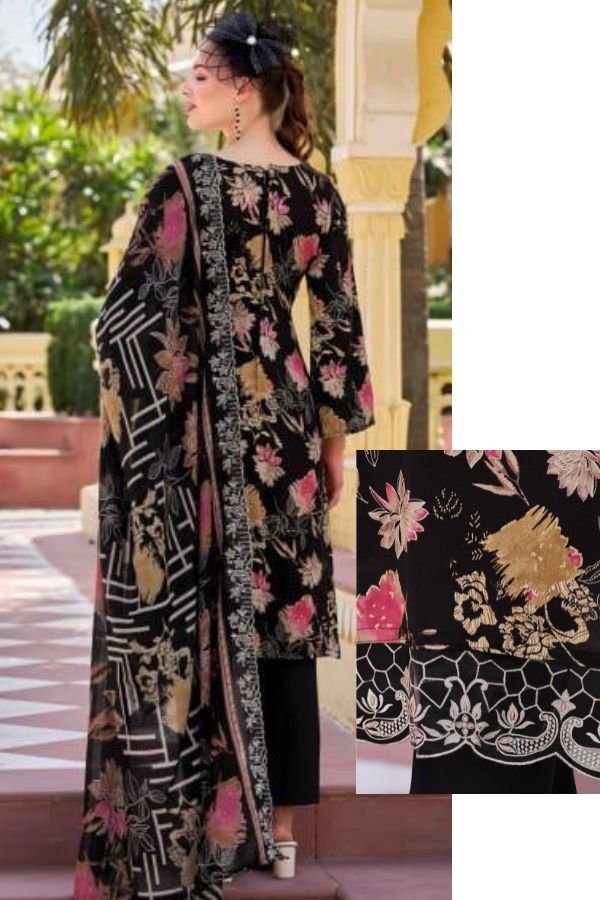 Belliza Designer Studio Tanaya Rayon Ladies Suit 852-001