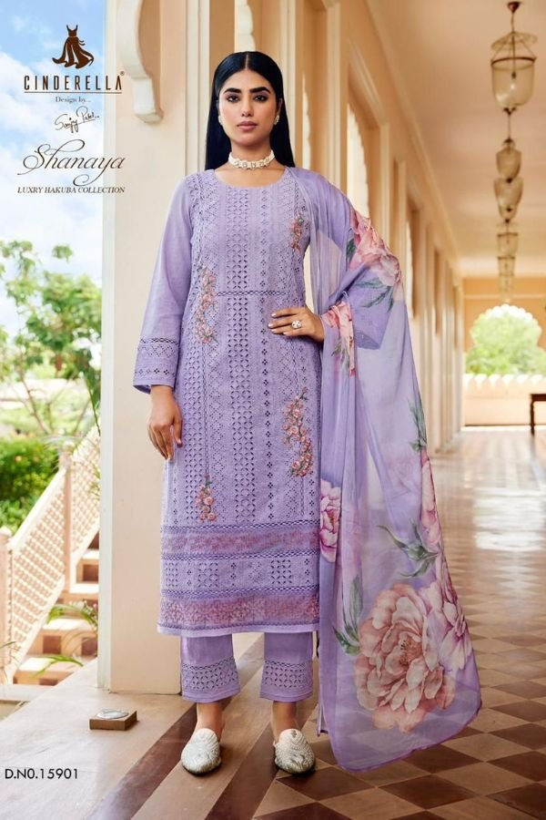 Cinderella Shanaya Camric Cotton Printed Salwar Suit 15901