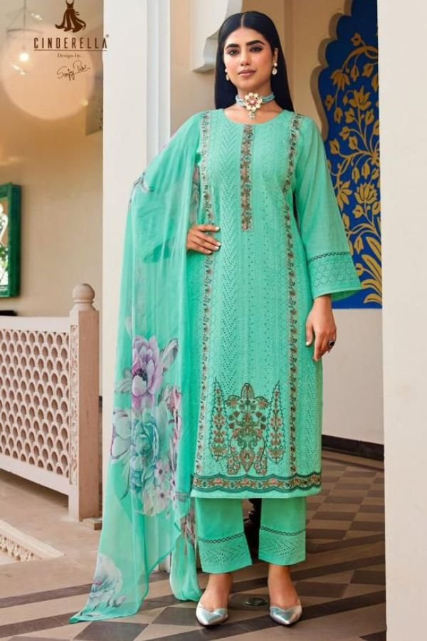 Cinderella Shanaya Camric Cotton Printed Salwar Suit 15902