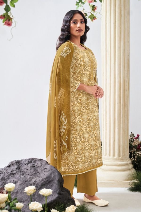 Ganga Fashion Christa S3599 Cotton Ladies Suits S3599-D