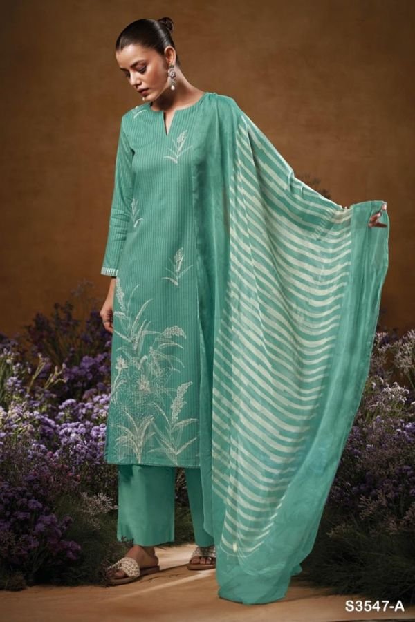 Ganga Fashion Jace S3547 Cotton Ladies Suits S3547-A
