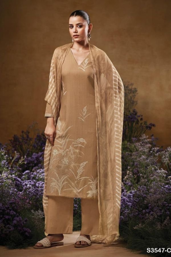 Ganga Fashion Jace S3547 Cotton Ladies Suits S3547-C