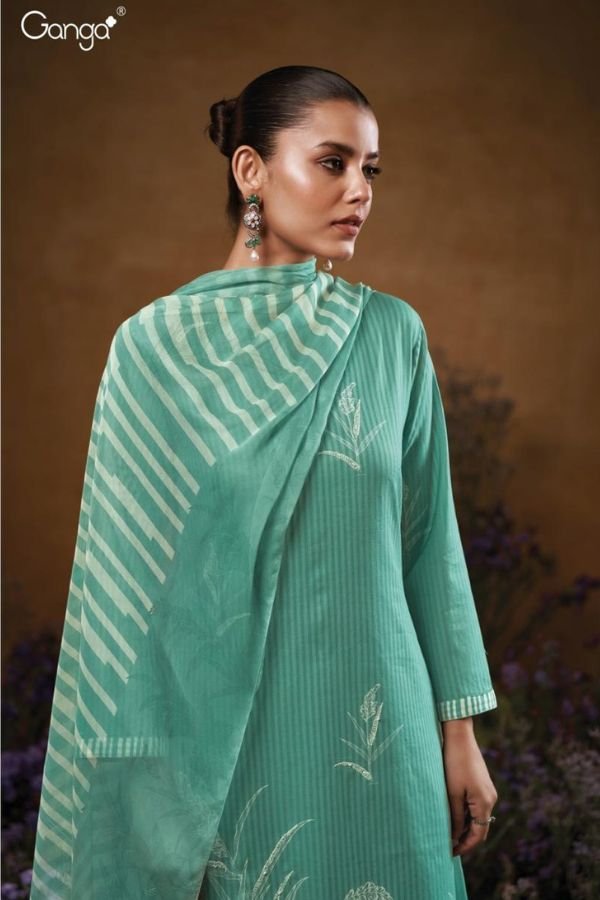 Ganga Fashion Jace S3547 Cotton Ladies Suits S3547-A