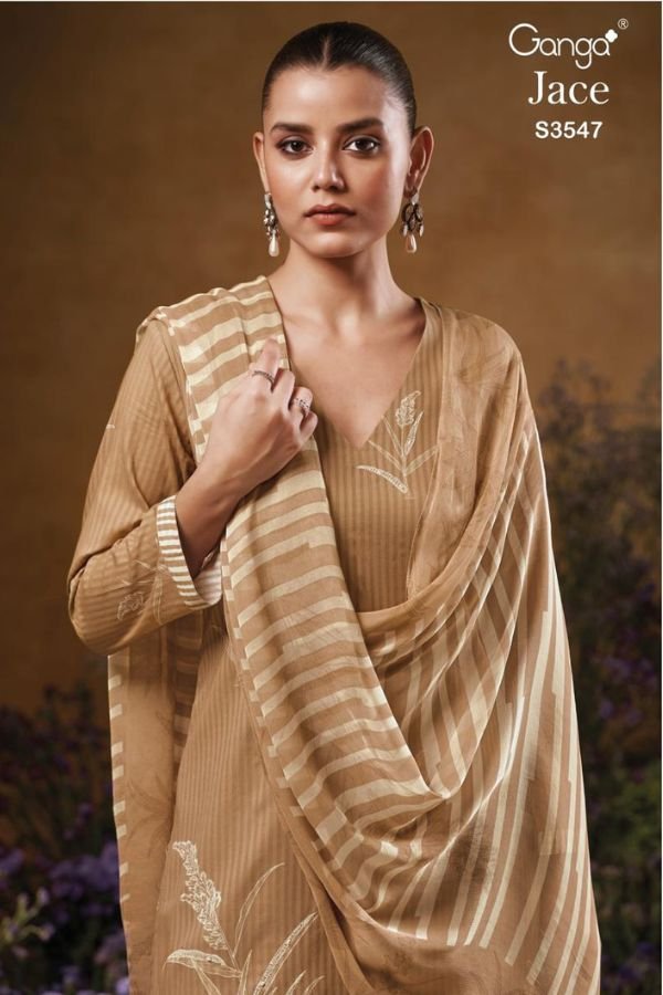 Ganga Fashion Jace S3547 Cotton Ladies Suits S3547-C