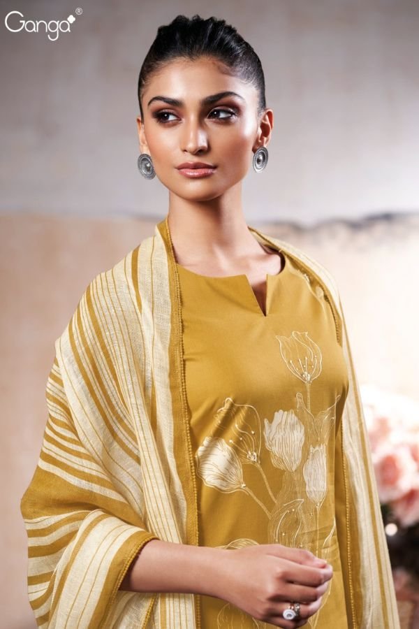 Ganga Fashion Onella S3544 Cotton Ladies Salwar Suit S3544-D
