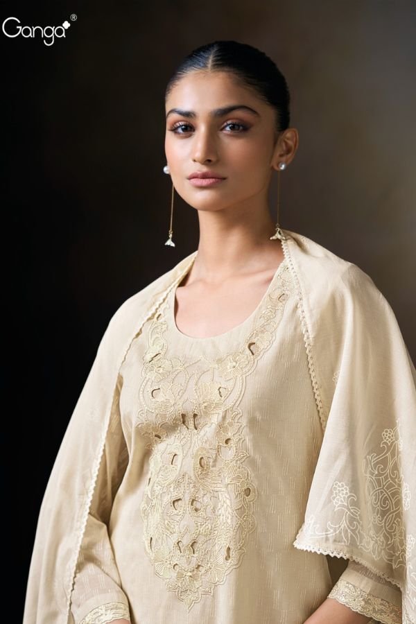 Ganga Fashions Princy S3480 Mal Unstitched Suit S3480-C