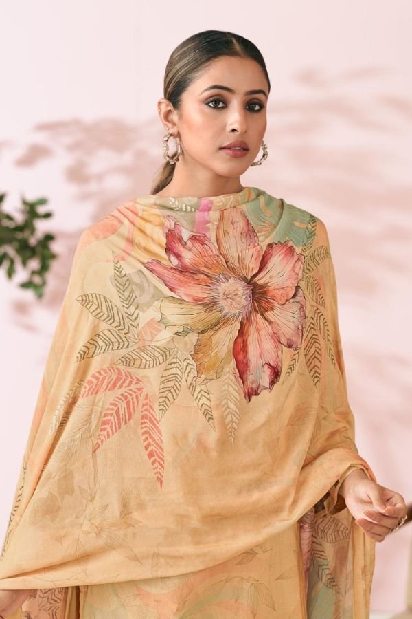 Glossy Simar Kayaa Lawn Cotton Printed Salwar Suit 9065-C