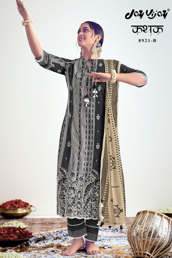 Jay Vijay Prints Kathak 8921 Cotton Salwar Suit 8921-B