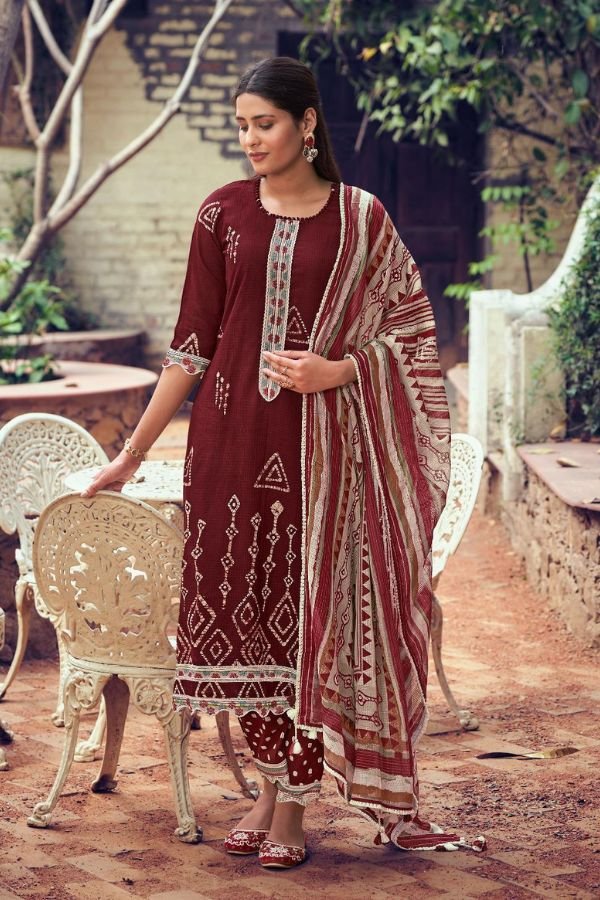 Jay Vijay Prints Nivara Printed Salwar Suit 10061