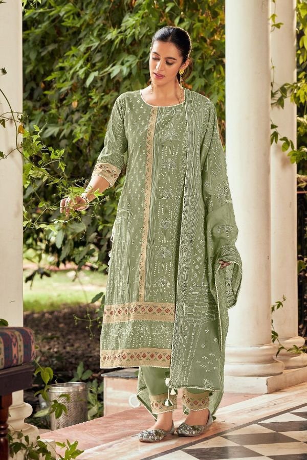 Jay Vijay Prints Roshnika Cotton Ladies Salwar Suit 10161