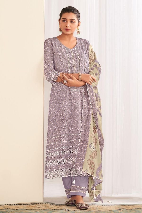 Jay Vijay Prints Saheliya Cotton Unstitched Salwar Suits 9724
